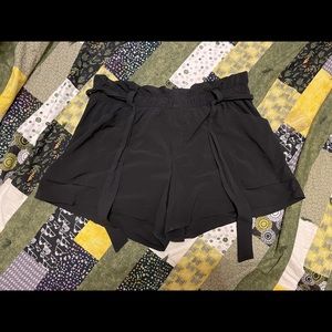 Black Athleta Skyline Shorts Size 14